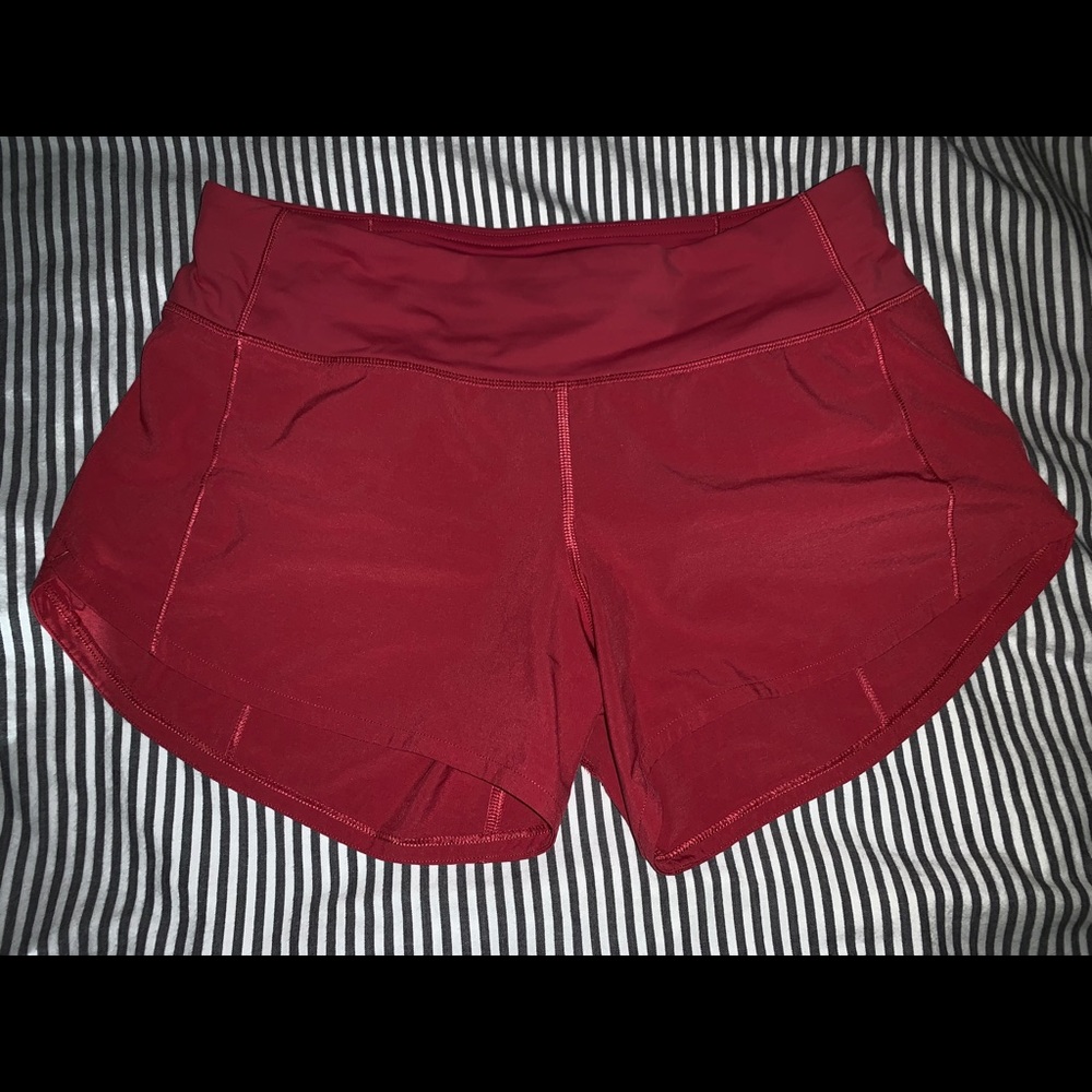 LULULEMON SPEED SHORTS
